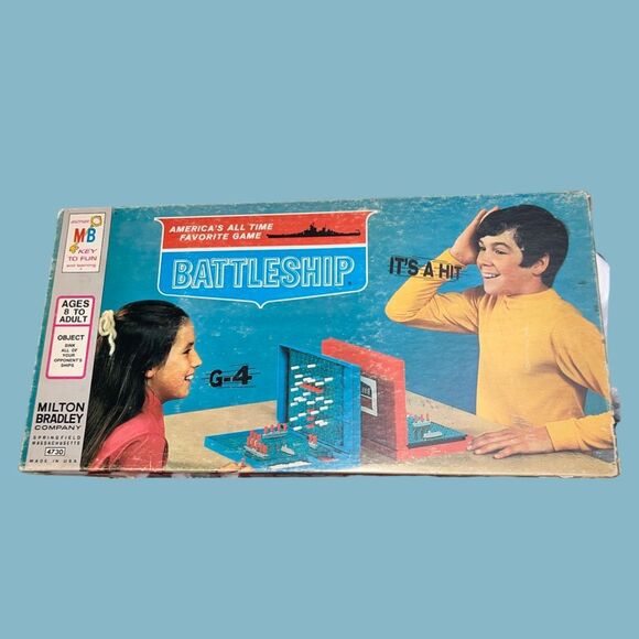 Vintage 1971 Milton Bradley Battleship Board Game  Complete - Picture 1 of 7